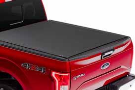 New 15 degree rails deliver an Xtra-low profile, flush-mount look on the truck bed, and superior-grade woven fabric