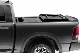 access, or fold back the front panel to access cargo closer to the cab Easy access to the front of the