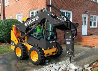 Hydraulic breaker Break through hard materials quickly and easily!