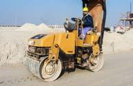 surface could be compacted and then used for asphalting or for