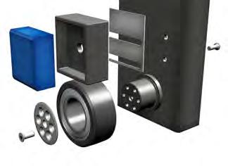 Carriage Groups 60-in (TX-160 - TX-175) 84-in and 100-in (TX-180 - TX-360) Simple design- bolt-on housing Timken tapered roller