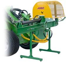 Groundcare Log splitter Avant log splitter is the right attachment when you have cut logs and need to make firewood quickly and easily.