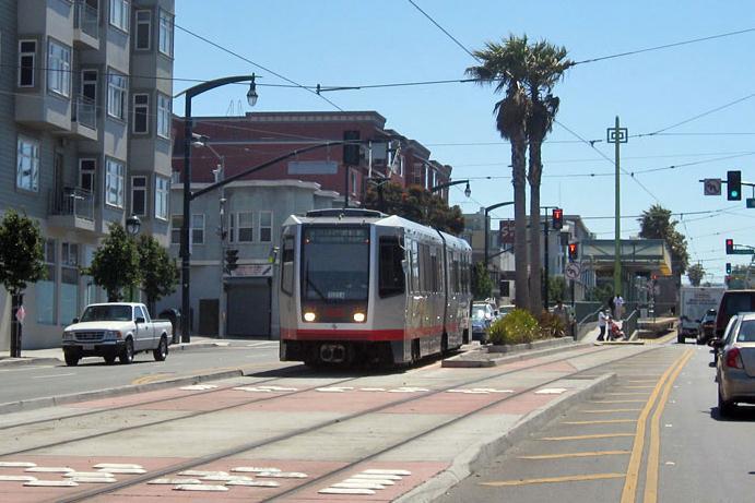 either as dedicated lanes exclusively for light rail, or as shared