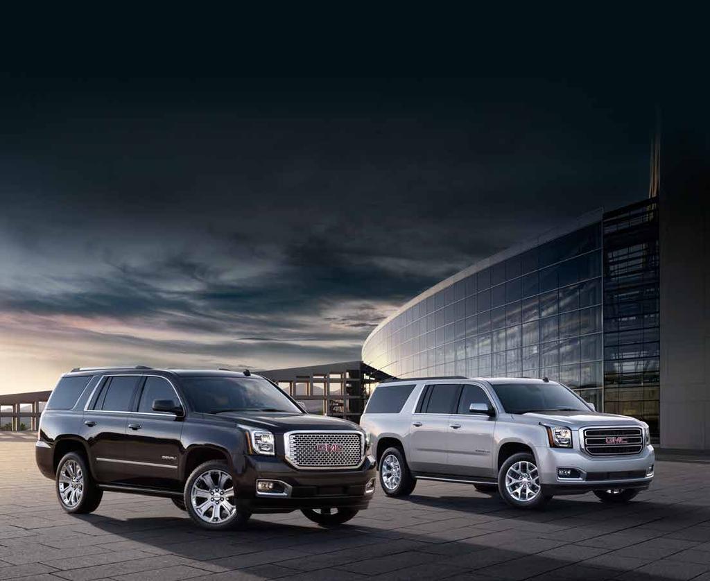 at GMC, designing, engineering and crafting the 2015 Yukon meant bringing together hundreds of innovations to create an SUV above all others.