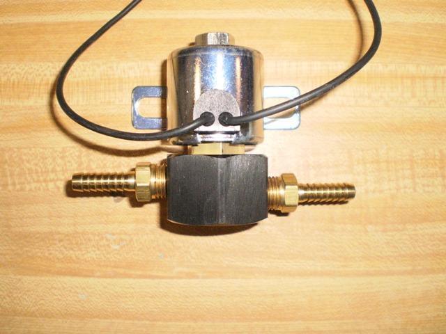 NUMBER 0) OBTAIN THE OLLOWING: () SOLENOID ASSY (E), (2) /4" NPT x /4" HOSE BARB (C ) APPLY APPROVED THREAD SEALER TO