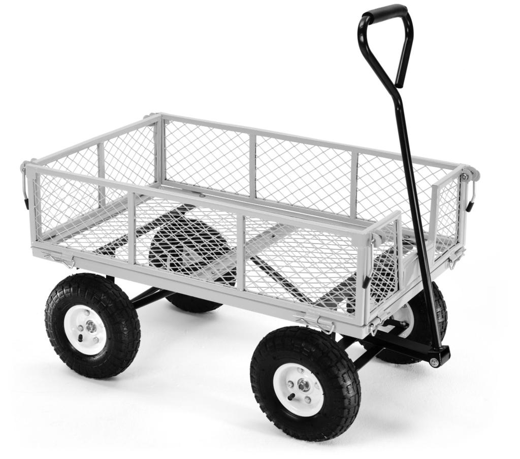 UTILITY CART With Removable Folding Sides Owners Manual Model FR1245-2 Important Safety Instructions Assembly Instructions Parts and Hardware Identification CAUTION: Read, understand and follow ALL