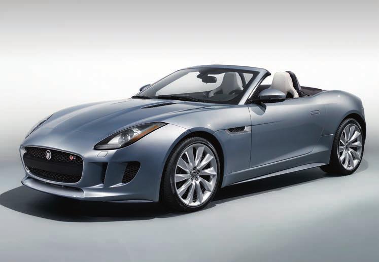 EXTERIOR DESIGN PACK Enhance the look of your F-TYPE vehicle with the