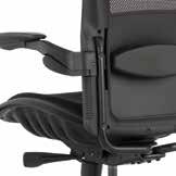 Adjustable Seat and Back Ensures great comfort to the user seated over time through the synchronized seat and back with tension