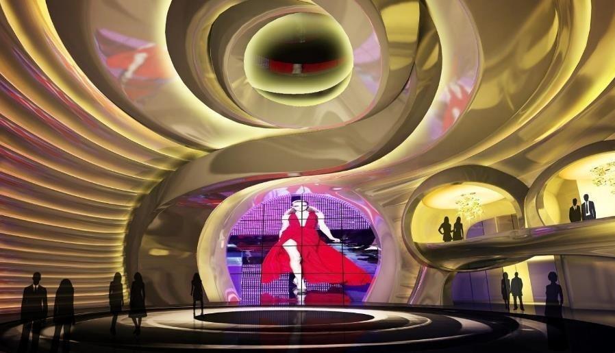 W DUBAI AL HABTOOR CITY HOST / MEET / CELEBRATE The impressive 725sqm Great Room, its oval shaped ballroom with a dazzling twostorey glass façade on one side.