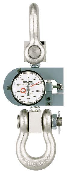 Dillon Model X Mechanical Force Gauges Measure tension, compression and push/pull.