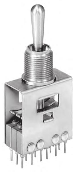 SPST, DPST Lever Lock Option Maintained 15/32" Threaded Only Threaded T7 Lower Cost, Momentary, 16A IP68S 15/32" dia.