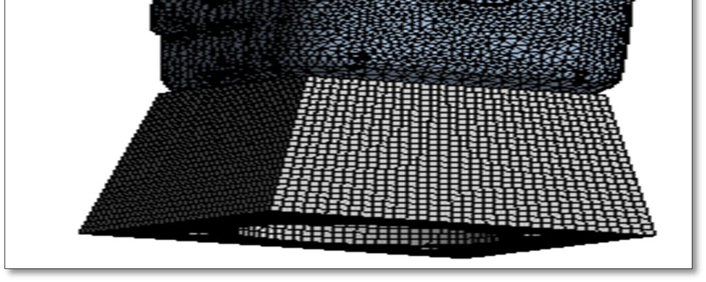 Mesh generation for whole assembly has done by using 4 mm mesh size except cylinder head gasket.