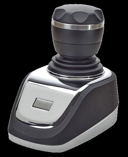Joystick manoeuvring system Manoeuvring with ease The Joystick Manoeuvring system provides the helmsman with simple and intuitive boat control.