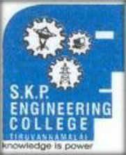 SKPEngineering College Tiruvannamalai 606611 A Course