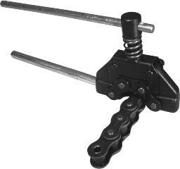 HOIST CHAIN O-RING CHAIN CHAIN DETACHERS Our hoist chains are manufactured with special pins of carbon alloy steel and through hardened, giving these chains a higher working load capacity and