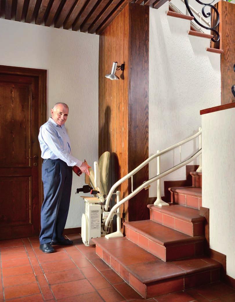 Using a Platinum stairlift is very simple.