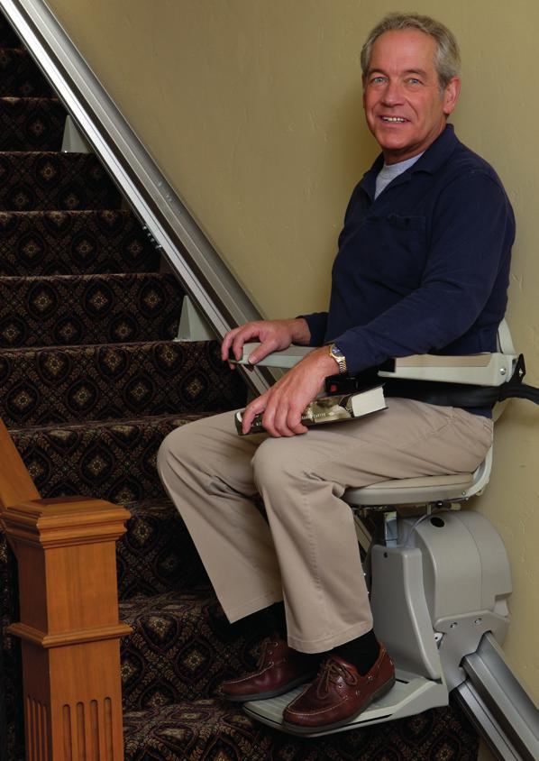 My day is so much easier and more enjoyable since I got my stairlift.