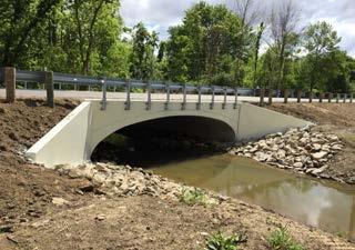 Road Bridge* New Haven Township 60 span Pre-stressed Concrete Box Beam Contractor: R&I