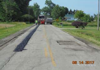 Road Repairs 40 miles of crack