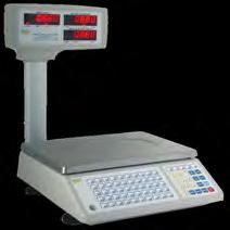 Price Computing Scales CLASS C KRS1000 PRS 0-6 kg x 2 g / 6-15 kg x 5 g 0-15 lb x 0.005 lb. /15-30 lb x 0.01 lb.