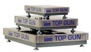 Electronic Platform Bases TOP GUN Bases see below Platter Size: see below available in square or rectangle. Post included.
