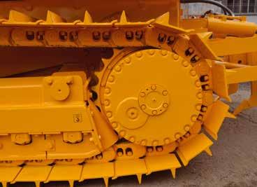 Heavy duty design Dressta dozers are built with a one-piece mainframe for exceptional strength so you can get on with the job with confidence.