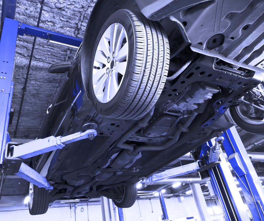 UNDER VEHICLE ACCESS SAFETY Crushing incidents involving the movement or collapse of vehicles under repair result in serious injuries and deaths per year.