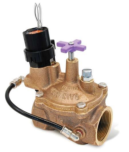 EFB-CP Series Brass Valves Highly durable Brass Irrigation Valves - Globe Configuration Features & Benefits: EFB-CP Cutaway Reliable performance even in dirty water applications.