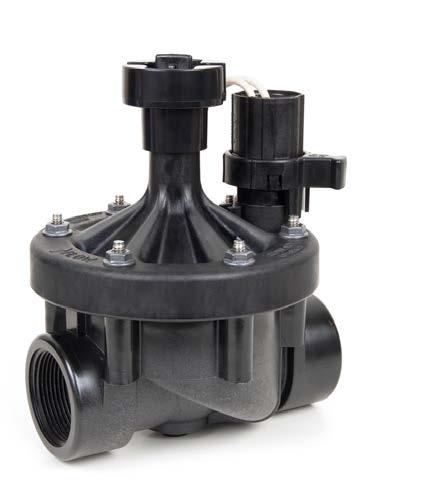 PEB & PESB Series Valves Best-in-class Professional Series Plastic Irrigation Valves Features & Benefits: Durable glass-filled nylon construction with fabric-reinforced rubber diaphragm for long life