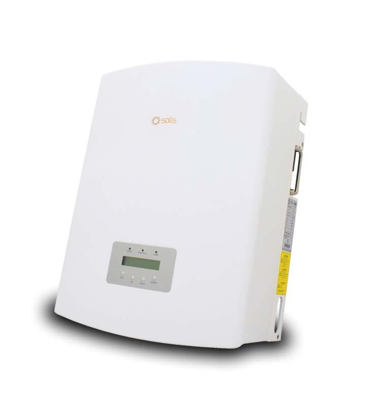Product Overview Solis 3PH Solis Three Phase (6 15K) Range - 6kW, 10kW, 15kW Dual MPPT G59/3 Certified