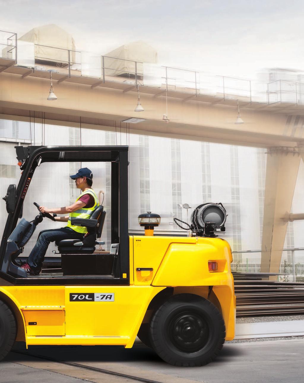 FORKLIFT Excellent Model Beyond the Limits Hyundai introduces a new line of 7A series