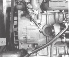 LUBRICATION AND MAINTENANCE HEADLAMP Should a headlamp failure occur, the bulb must be replaced. To change the bulb 1. Pull up the connector and socket from the housing, Figure 61. 2.