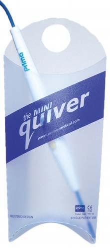 QUIVERS - disposable flat pack quivers Sterile - always ready for use Rigid and secure Minimal