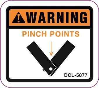 P/N: DCL-5076 WARNING!