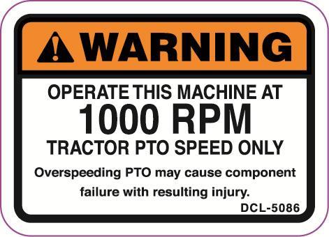 replaced. P/N: DCL-5081 WARNING!