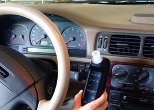 Photo of Igntion Interlock Device provided by Ignition Interlock Systems of Iown, Inc. Figure 1 Category makes it illegal for the driver to operate a vehicle with less BAC than the existing 0.