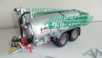 SPREADER M20 NEW PICHON MODEL SLURRY MIXER B4 NEW - Designed by ROS - Scale 1/32 - From 14 years old -