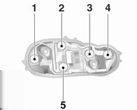 4. Remove tail light assembly. 6. Push bulb into socket slightly, rotate anti-clockwise, remove and renew bulb.