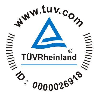 IEC61215 & IEC61730 and the TÜV Rheinland Trademark, the product label, which features the following logos: 247462 UL1703 Qualified, IEC 61215 Safety tested, IEC 61730 Heavy Snow Load tested Periodic