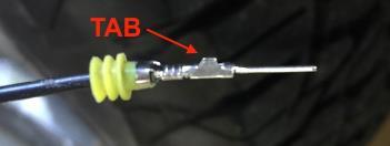 IMPORTANT: The Positive (red) wire must be inserted in slot #1 and the negative (black) wire in