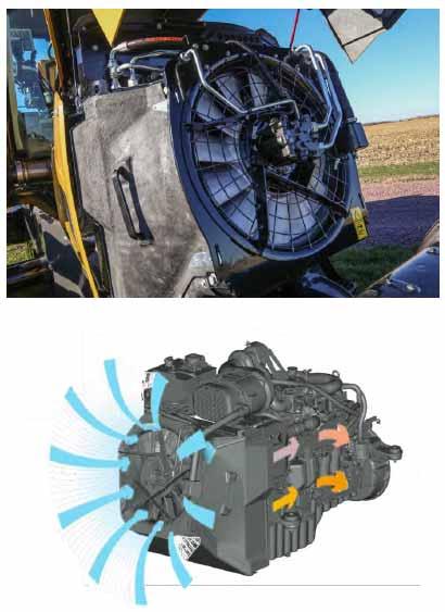 NEXT GENERATION MT700 TRACTOR Concentric Air System (CAS) with reverse fan option