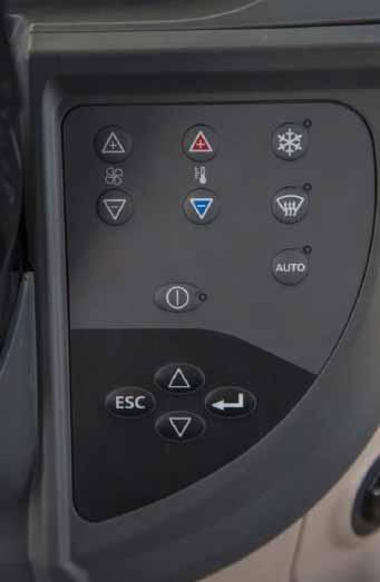 NEXT GENERATION MT700 TRACTOR AC Control Panel B A = Cooling mode, the set temperature is maintained.
