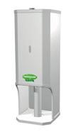 0124, 189, 0171 & 0174 CODE: 0571 SOAP AND SANITISER DISPENSERS CODE: 0573 FOAM SOAP DISPENSER - Closed system - uses sealed pouch with up to 300 washes per pouch - Convenient