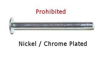 This translates into a prohibition on axles created to appear similar to official axles, but are manufactured from a different raw material and shaped to conform to the dimensions of the official BSA