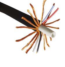 This cable provides extra crush/pinch resistance via the inner steel monocoil to ensure good wire feeding and gas flow.