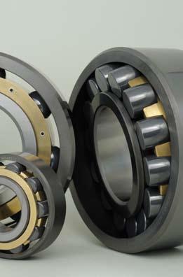 stiffness more than 3 times compared to ball bearings - without any rpm-restrictions.