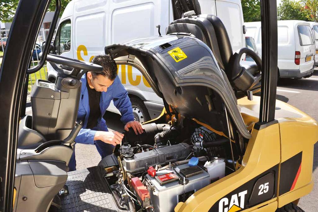 For the best possible return on your investment, your Cat dealer can tailor a cost-effective preventative maintenance plan.