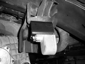 Figure 28 48. Install the factory lower control arms into the new crossmembers. Fasten the control arms with 5/8 x 5 bolts (front), 5/8 x 6 bolts (rear), nuts and 5/8 SAE washers (BP 539).