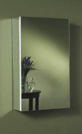 A Metro Deluxe 52WH346DP (34" tall, 6" deep with beveled mirror, recessed installation) B Metro Deluxe