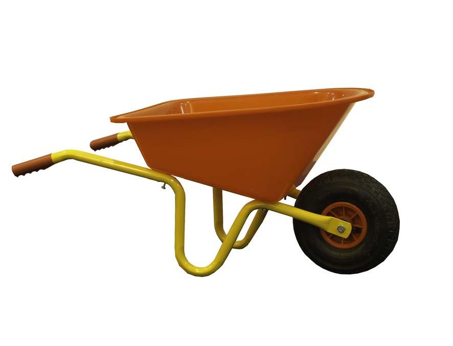 This wheelbarrow for kids has bright colours and is sturdy and light weight making it ideal for kids to help out in the garden and stay fit, active and learn about gardening at the same time.
